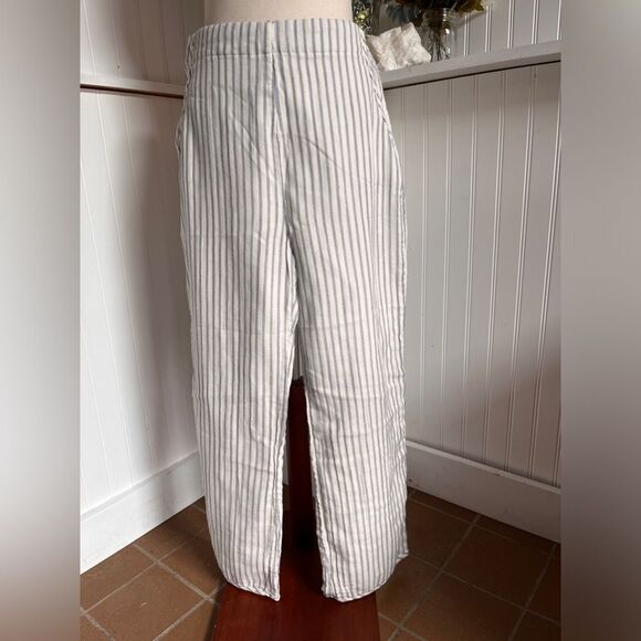 BOGO
Dee Elly Coastal Chic Striped Cotton Pants - Picture 1 of 5